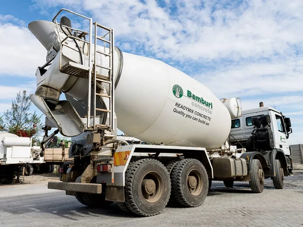 Bamburi Readymix Concrete Truck