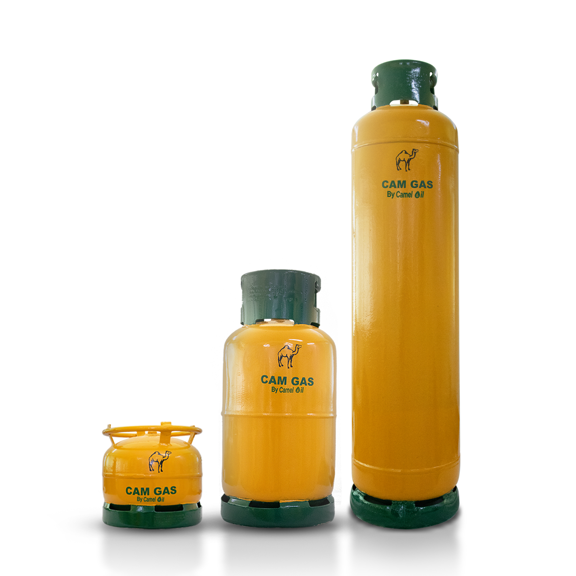 Cam Gas Cylinders - 6kg, 15kg, 38kg