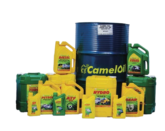 Camel Lubricants Complete Product Range