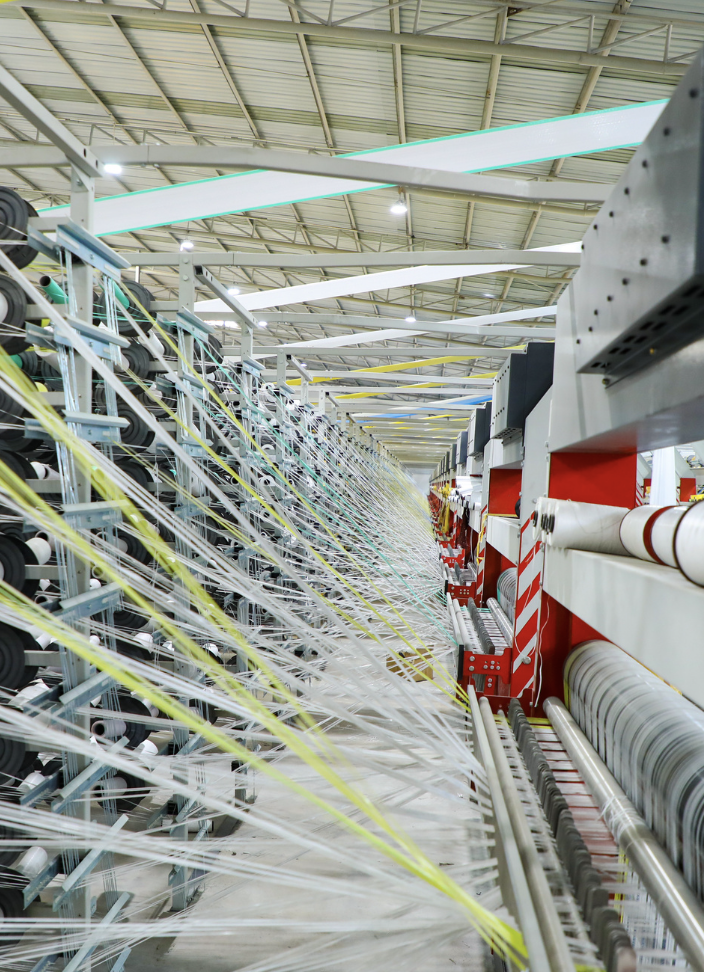 Camel Packaging Weaving Process